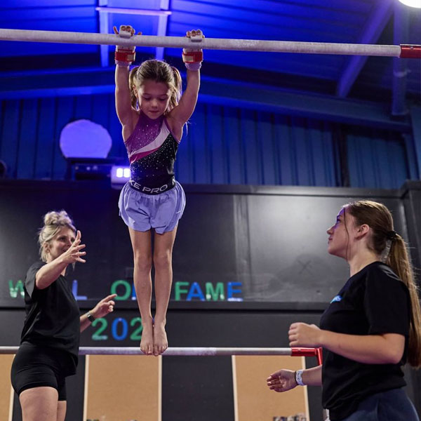 Gymnastics - Builds strength, flexibility & coordination